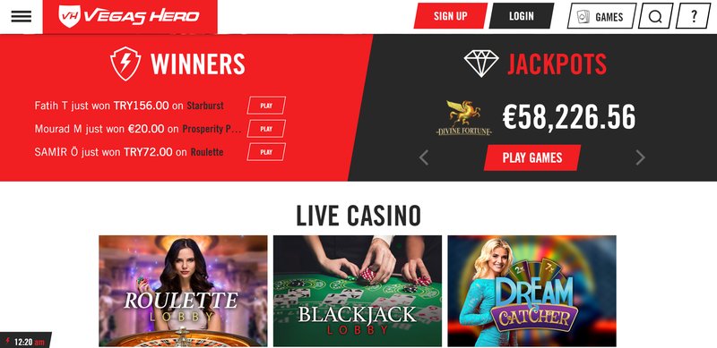United Kingdom - vegashero casino
